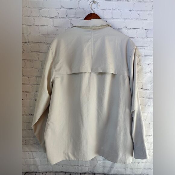 Lululemon Men's Twill Utility Jacket Beige Size 2XL - Picture 14 of 14